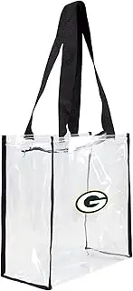 Littlearth NFL Green Bay Packers Clear Square Stadium Tote