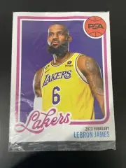2023 February PSA Magazine Price Guide Lebron James Los Angeles Lakers (Sealed)