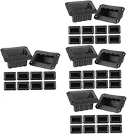 ARTIBETTER 40 Pcs Stereo Handle Outdoor Speaker Handle Reliable Handle Replacement Speaker Handle Replacement Handle Speaker Case Replacement Handle Amplifier Supplies Abs