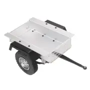 KYX DIY Upgrade Aluminum alloy flat Small Trailer for 1/10 Axial SCX10 D90