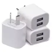 Dual USB Wall Charger Universal Port 5V AC Power Adapter For Iphone Samsung Au