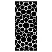 The Crafters Workshop Bubbled Circles Stencil
