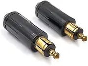Meetou DIN Hella Powerlet Plug European 12v Cigarette Lighter Adapter Connector