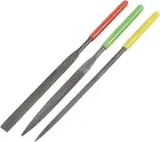 4mm (Home hardware) x 160mm Jewelers Metal Glass Hobby Tool Needle File Set (75ry159qf470) 3 Pcs