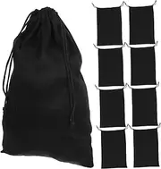 BESPORTBLE 100pcs Ski Goggle Bags Microfiber Protective Pouches Drawstring Closure for Snow Goggles and Ski Masks Secure Storage for Travel and