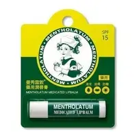 在飛比找PChome商店街優惠-MENTHOLATUM曼秀雷敦 藥用護唇膏 3.5g [仁仁