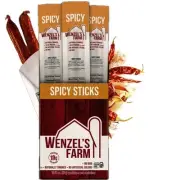 Wenzel’s Farm Spicy Sticks │Supports Active Lifestyles │ Flavorful, Naturally...
