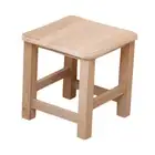 Wooden Step Stool Bench Shoe Changing Stool Ottoman for Bedroom Home Bedside