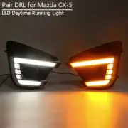 DRL LED Daytime Running Light Fog Lamp For Mazda CX-5 Turn Signal 2012 - 2016 (for: Mazda)