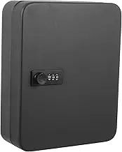 Veemoon 1Set Wall Mounted Key Management Box Slot Security Cabinet with Code Lock for Home Office and Key Lock Box for Safe Key Storage