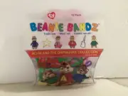 Ty Beanie Bandz ALVIN & THE CHIPMUNKS COLLECTION - NEW