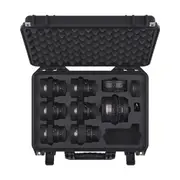 6pc Samyang V-AF Anamorphic Sony FE Full Photo Camera Lens Kit w/ Case Black