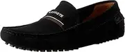 [Lacoste] Plaisance 120 1 CMA Men's Loafers, Black/Dark Brown