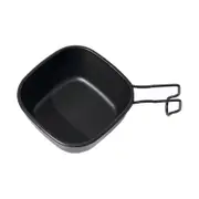 MOBI GARDEN Square Sierra Bowl, 350ml / Black