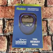 ROBIC 1000W DUAL STOPWATCH COUNTDOWN TIMER-BLUE