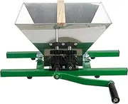 Stainless Steel Fruit Grinder | Manual Stainless Steel Fruit Grinder Machine | Hand Design Fruit Scratter Pulper for Fruit Shops, Food and Beverage Retail, Family Gatherings, Homemade Fruit Wine