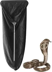 Snake Catching Tool, Snakecatcher - Extendable Snake Stick with Bag - Strong Snake Hook, Effective Handling Tool for Outdoor, Long Range Pliers