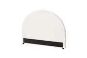 Oikiture Headboard Queen Double King Single Size Bed Head Bedhead White Boucle