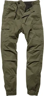 Vintage Industries Vince Cargo Jogger Pants, green, Size 34 for Men