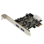 StarTech 2 Port PCIe USB 3.0 Card Low Profile UASP