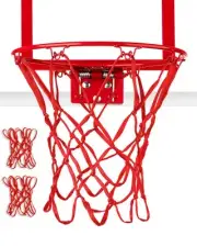 Mini Basketball Net Replacement 8 Loop [2 Pack], Small Replacement Net for Mi...