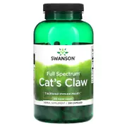 Swanson, Full Spectrum Cat's Claw, 500 mg, 250 Capsules
