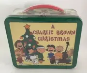 PEANUTS CHARLIE BROWN CHRISTMAS HALLMARK MINI REPLICA LUNCHBOX FACTORY SEALED