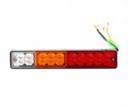 2X 20 LED Trailer Tail Lights 12V Brake Reverse Indicator Truck Caravan UTE Boat
