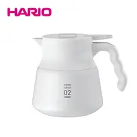 在飛比找PChome24h購物優惠-HARIO V60不鏽鋼保溫咖啡壺白PLUS 600ml
