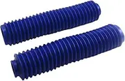 Motorcycle Front Shock Covers 40mm Fork Motorbike Blue Rubber Boot Universal Dust Jacket Cover Dirt Off Bike Motorcycle Fork Cover Gaiters