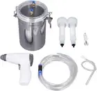 Goat Milking Machine, Electric Milker Machine with Stainless Steel Bottles, 5...