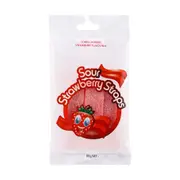 Sour Strawberry Straps 80g