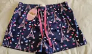 Peter Alexander - Ladies - Shorts - Paris - Eiffel Tower - Medium - Pyjamas