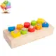 【樹年】蒙氏擰螺絲工具臺寶寶組合拆裝螺母積木形狀顏色配對益智木製玩具