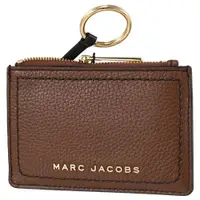 在飛比找PChome24h購物優惠-MARC JACOBS 馬克賈伯 浮雕LOGO證件鑰匙零錢包