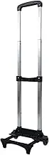 MetieFasia Carriage Carriage Cart Rolled Carriage Trolley Easy to Install Backpack Hand Truck Backpack Back Truck for Travel Condos, Black, 28x21x43cm