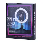 20cm LED Ring Tabletop Selfie Ring LIGHT with Tripod & Bluetooth Remote