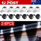 2-6X LED Solar Powered Gutter Light Outdoor Garden Yard Wall Fence Pathway Lamps