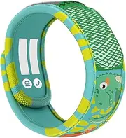 PARAKITO Mosquito Band Kids - Mosquito Band Kids - Mozzie Bands Kids - w/Natural Essential Oils, No DEET, No Alcohol, Waterproof, From 3+ Years. 30 Days Protection, 15 Days per Pellet, 2 Pellets per Pack (Dinosaur)
