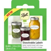 Ball Dissolvable Canning Jar Labels: Box of 60