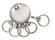 Key Release Key Chain; 1 Per Card (42701),Silver
