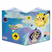 Pokemon Pikachu Mimikyu 4 pocket portfolio binder holds 40-80 cards Ultra Pro