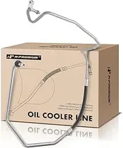 A-Premium Automatic Transmission Oil Cooler Line Hose Assembly Compatible with Chevrolet Malibu 2013-2015, Impala 2014-2019, Malibu Limited 2016, 2.5L
