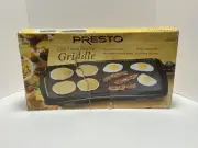 Presto 07030 Cool Touch Electric Griddle. Brand New - Damaged Box/Never Opened