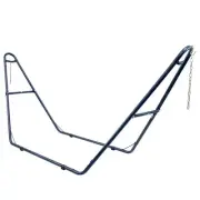 Sunnydaze Universal Multi-Use Heavy-Duty Steel Hammock Stand in Blue
