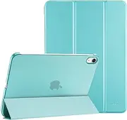 ProCase for iPad 10th Generation Case 2022 iPad 10.9 Inch Case, iPad 10 Case Slim Stand Hard Shell Back Protective Smart Cover for 10.9” iPad 10th Gen 2022 Release -Aqua