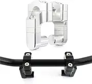 GZKJP for Y&amaha 22mm 7/8" Universal Motorcycle CNC Aluminum Rotating Handlebar Risers
