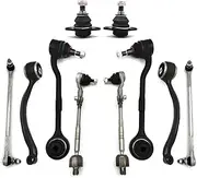 AzbuStag 10Pcs Front Lower Control Arm Sway Bar Link Tie Rod Compatible For BMW 3 E90 325Xi 328i 328xi 335i 330Xi 335xi X1 AWD 2006-2015