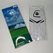 New TaylorMade Men's Pebble Beach Custom Stratus Golf Golve White Cadet LH XL