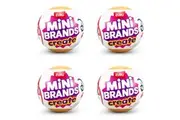4PK Zuru Mini Brands Create Disney Snacks Series 1 Miniatures Kids/Children 14y+